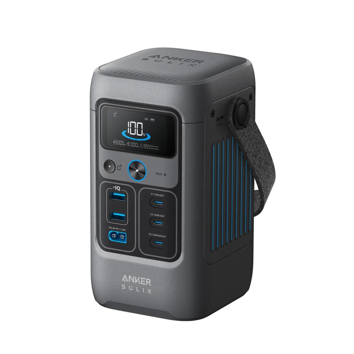 Anker SOLIX C200 DC Portable Power Station - 192Wh | 200W