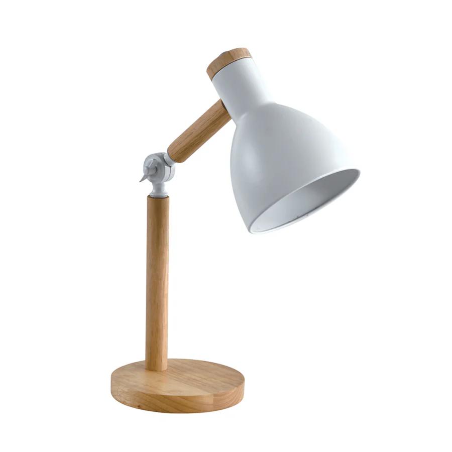 Modern Wooden Adjustable Desk Lamp view 2