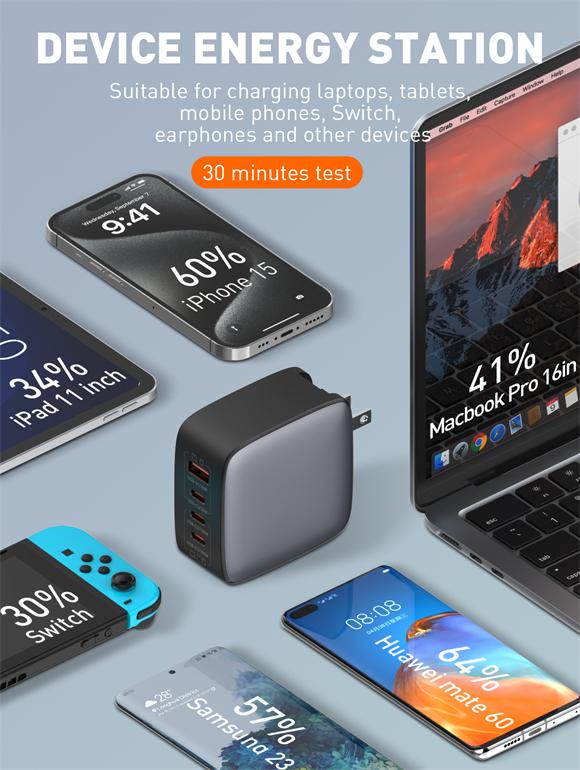 LDNIO 100W GaN Supper Fast Charger view 6