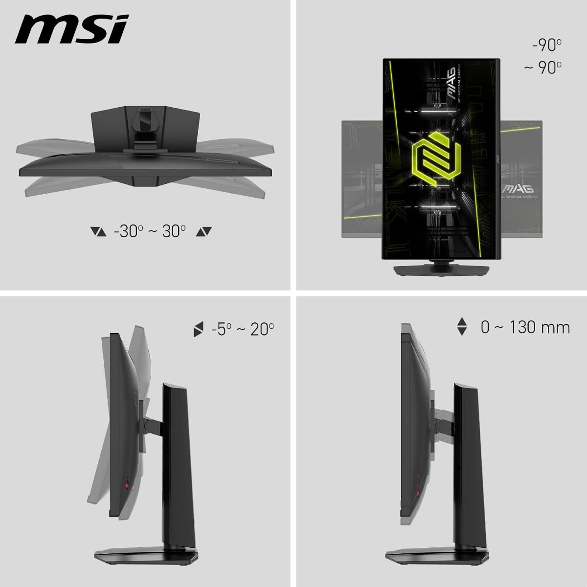 MSI MAG 275QPF X30 27inch UWQHD 300Hz Gaming Monitor view 6