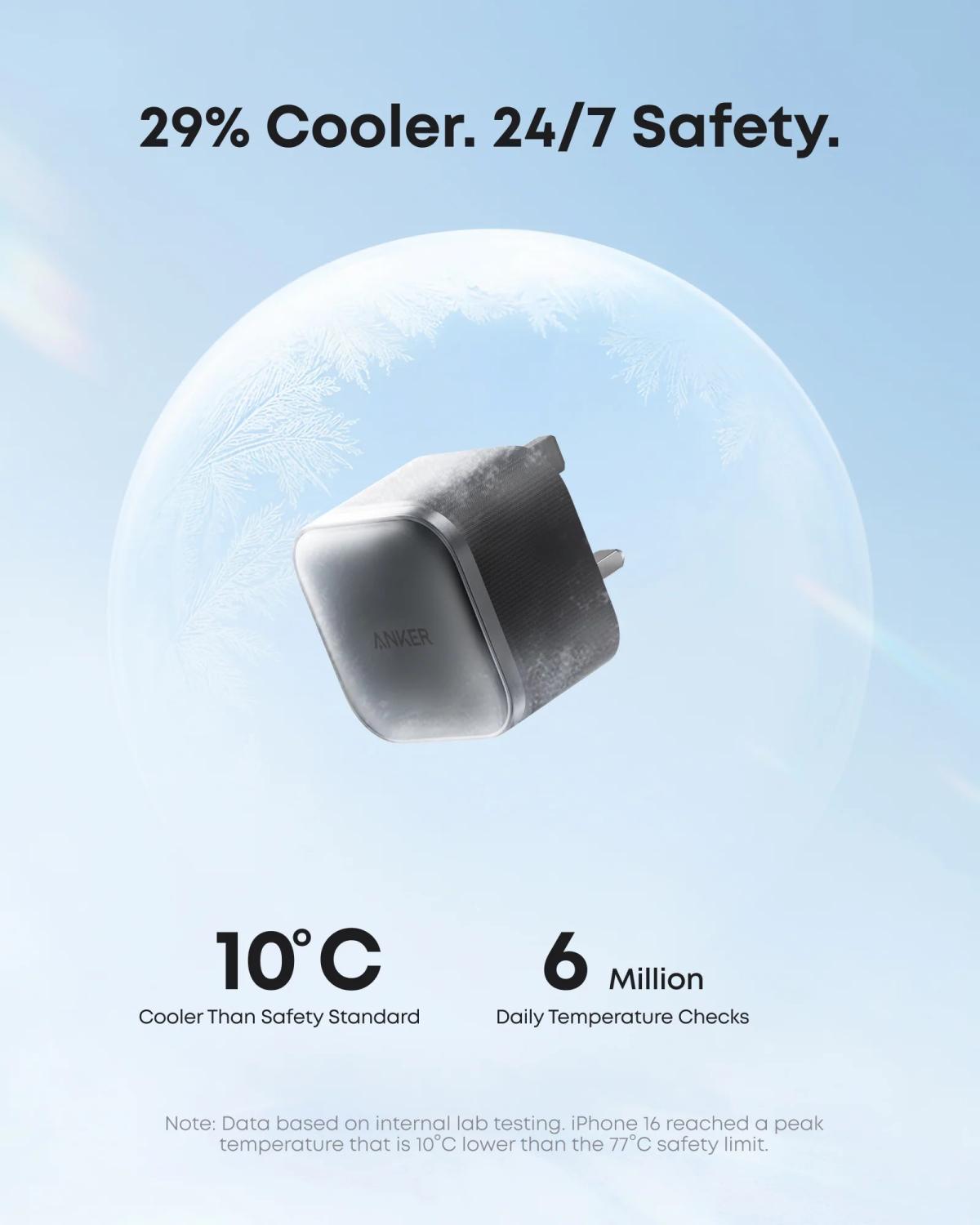 Anker Nano Charger (45W) with USB-C Cable view 6