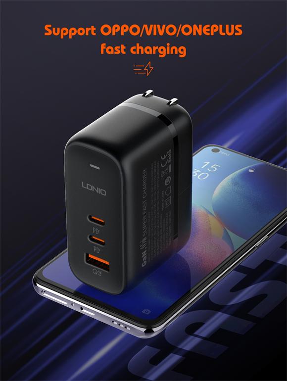 LDNIO 65W GaN Supper Fast Charger view 10