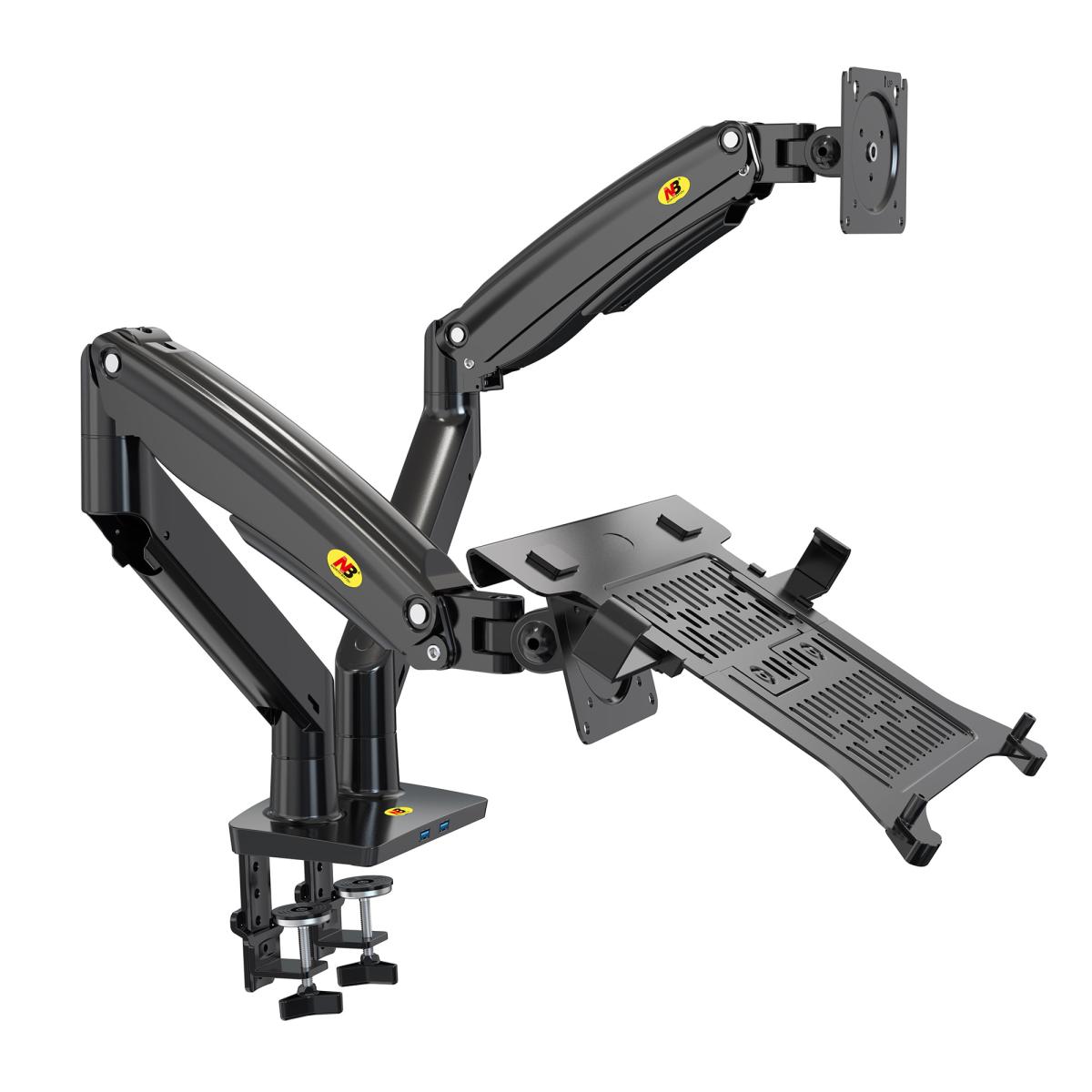 NB North Bayou D5C adjustable mount for monitor and laptop view 2