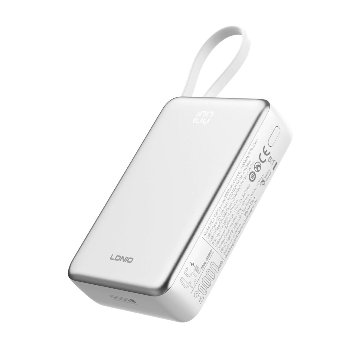 LDNIO 45W Fast Charging Power Bank view 5